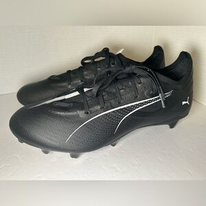 Puma Ultra 5 Match FG Size 10 Puma Black - Puma 107687-02 Men's BRAND NEW